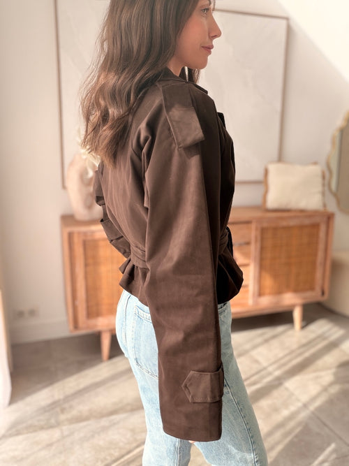 VESTE STELLA MARRON