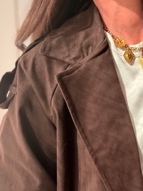 VESTE STELLA MARRON