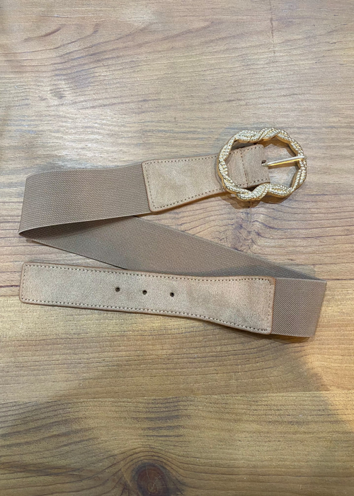 CEINTURE LEA TAUPE