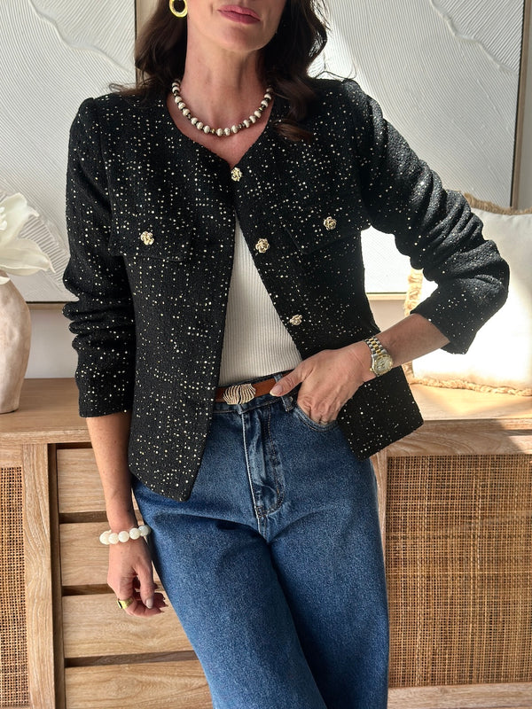 VESTE KIRA NOIR