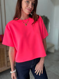 TEE SHIRT OLYMPE FUSHIA