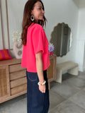 TEE SHIRT OLYMPE FUSHIA