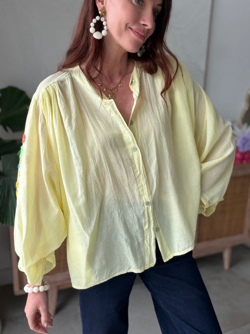 BLOUSE FLY JAUNE