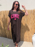 ROBE ICONIC LEO FONCE