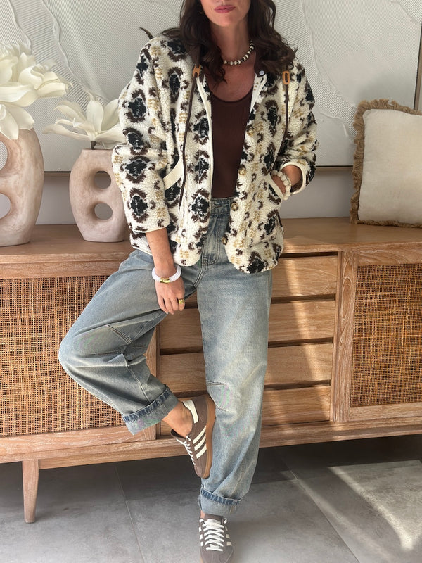 VESTE MIGUEL MARRON