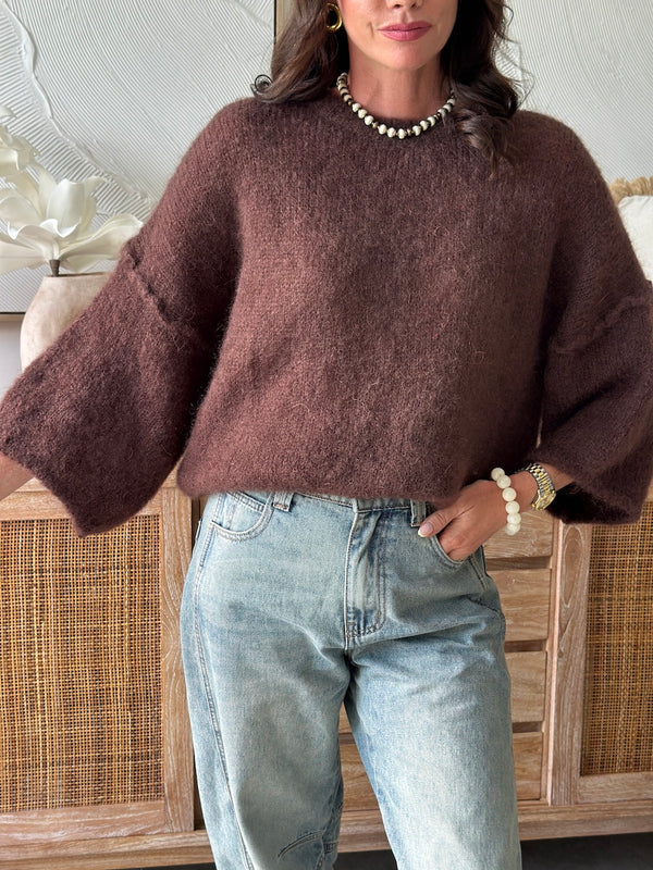PULL MONA CHOCOLAT