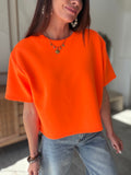 TEE SHIRT OLYMPE ORANGE