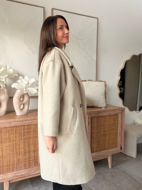 MANTEAU DANAE BEIGE