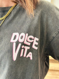 TEE SHIRT VITA GRIS FONCE