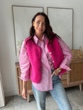 GILET NAYA FUSHIA