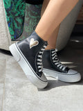 BASKETS EVA NOIRES