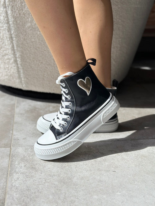 BASKETS EVA NOIRES