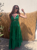 ROBE NEVA VERT BRESIL