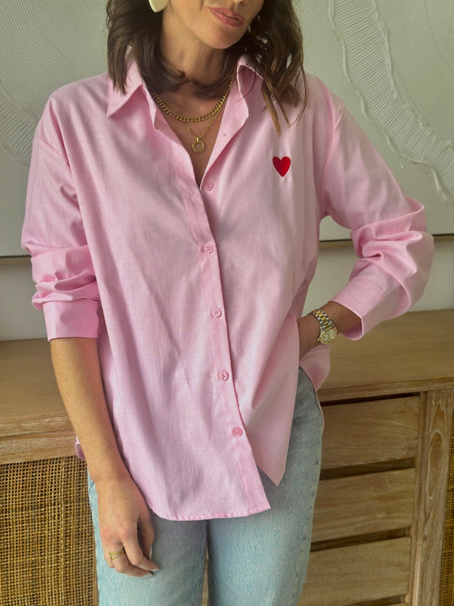 CHEMISE MILANN ROSE