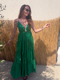 ROBE NEVA VERT BRESIL