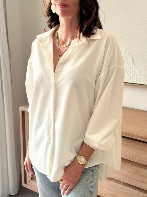 CAMISA BLANCA HIEDRA