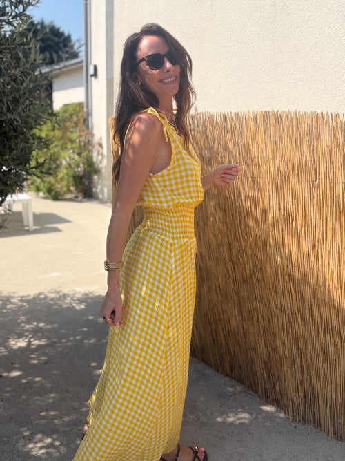 ROBE VIVIANE JAUNE