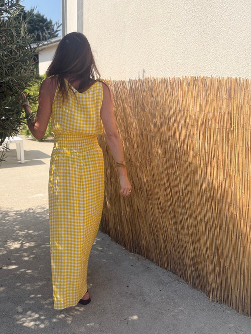 ROBE VIVIANE JAUNE