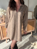 ROBE DONA TAUPE