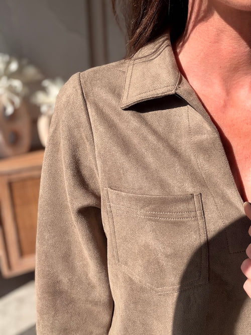ROBE DONA TAUPE