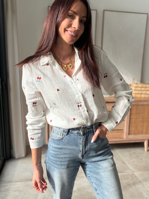 CHEMISE CERISE