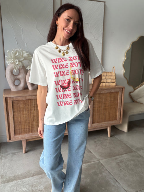 TEE SHIRT WINE