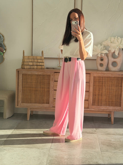 PANTALON LOUVA ROSE