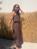 TOP CAPUCINE MARRON