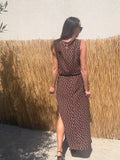 TOP CAPUCINE MARRON