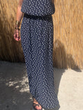 JUPE CAPUCINE MARINE