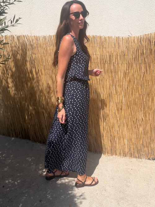 JUPE CAPUCINE MARINE