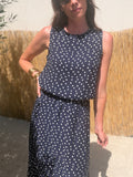 JUPE CAPUCINE MARINE