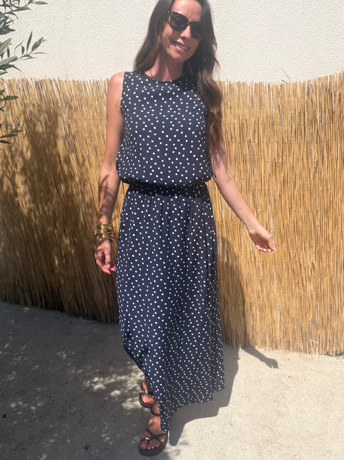 JUPE CAPUCINE MARINE