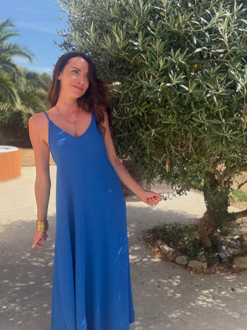ROBE OLIVIA BLEUE