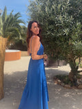 ROBE OLIVIA BLEUE