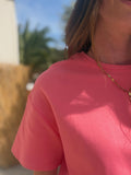 TEE SHIRT MORGANE CORAIL
