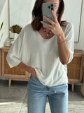 PULL GABY BLANC