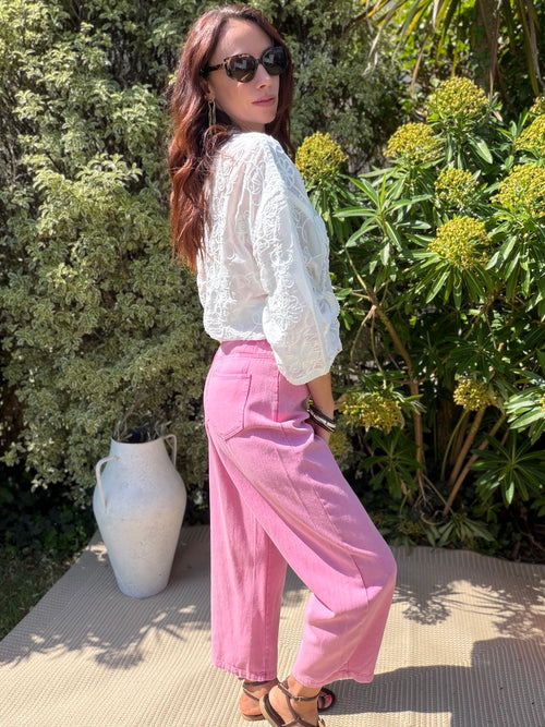 JEANS BOMMY FUSCHIA