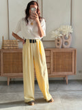 PANTALON LOUVA JAUNE