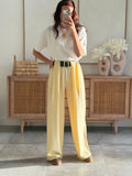 PANTALON LOUVA JAUNE