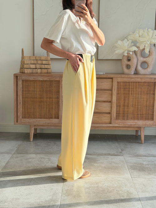 PANTALON LOUVA JAUNE