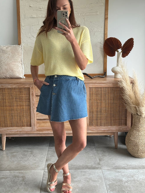 PULL JULIANNE JAUNE