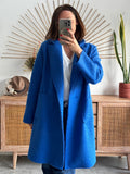 MANTEAU SOPHIE BLEU