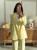 BLAZER QUEEN JAUNE