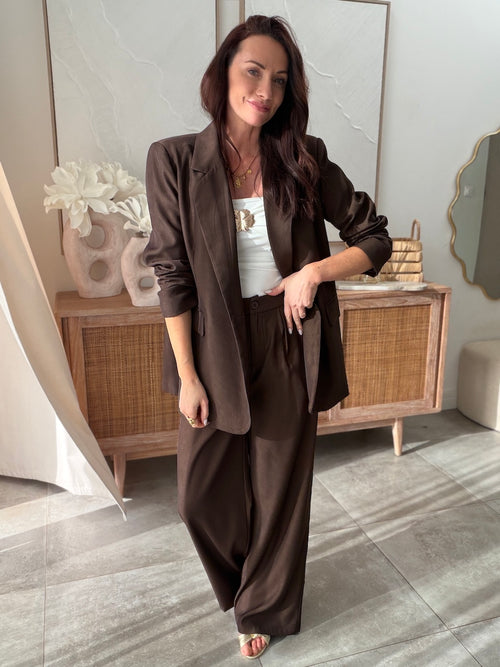 PANTALON QUEEN MARRON