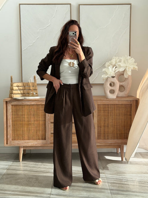 PANTALON QUEEN MARRON