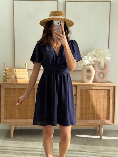 ROBE KARINE BLEU NUIT