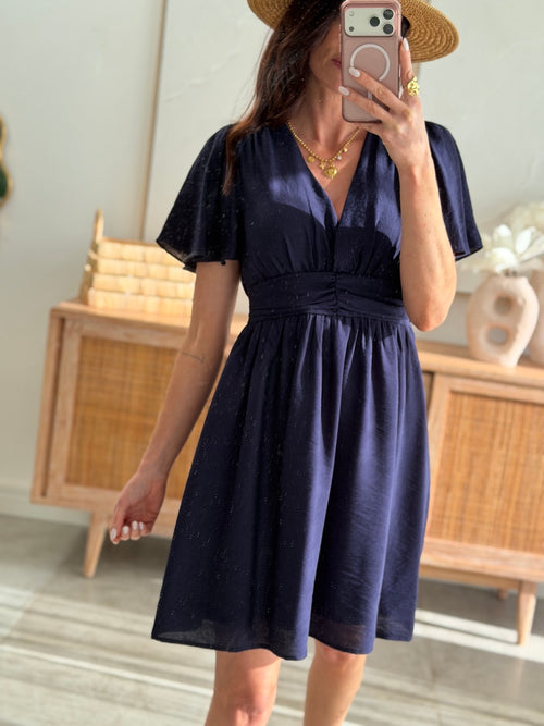 ROBE KARINE BLEU NUIT