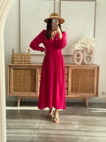 ROBE PASCALINE FUSCHIA