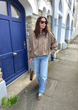 VESTE AGATHE TAUPE